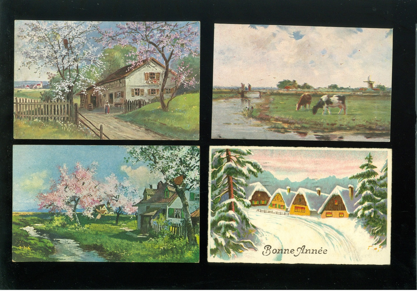 Beau Lot De 60 Cartes Postales De Fantaisie Paysages Paysage Mooi Lot Van 60 Postkaarten Fantasie Landschappen Landschap - 5 - 99 Postkaarten