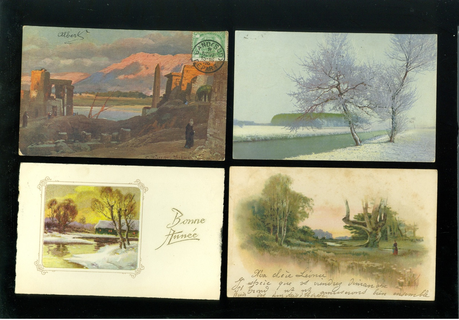 Beau Lot De 60 Cartes Postales De Fantaisie Paysages Paysage Mooi Lot Van 60 Postkaarten Fantasie Landschappen Landschap - 5 - 99 Postkaarten