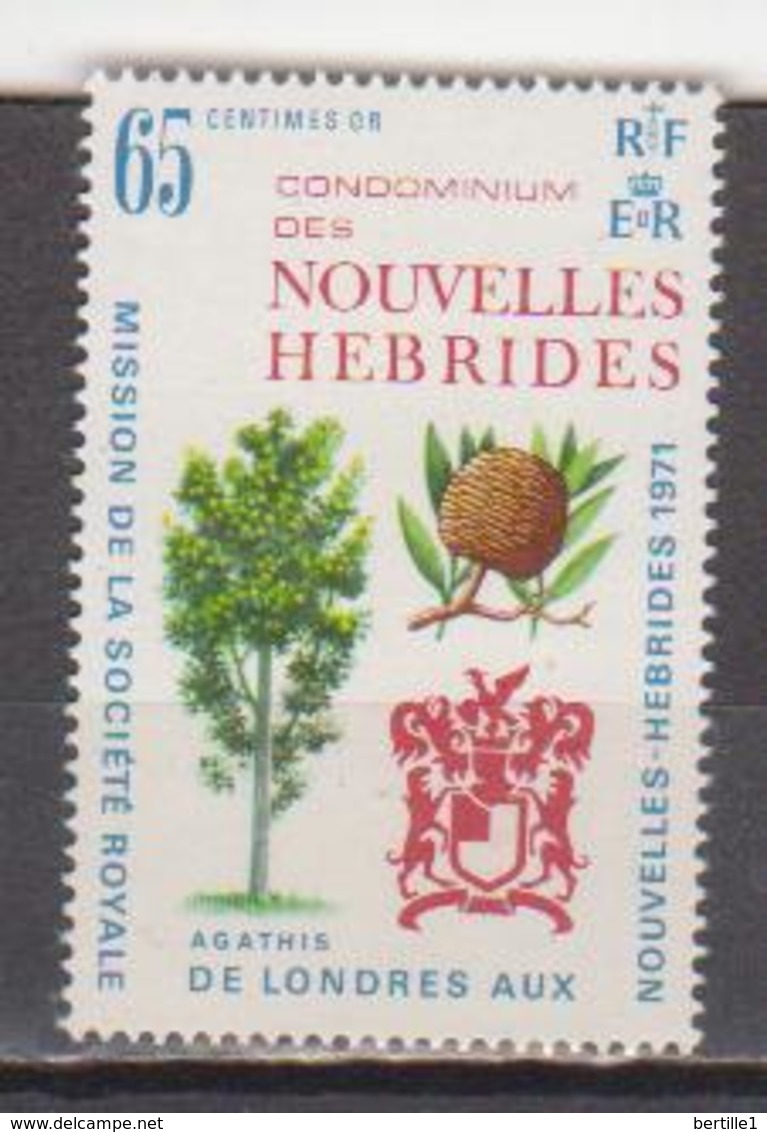 NOUVELLES HEBRIDES        N° YVERT   312     NEUF SANS CHARNIERES       ( NSCH 05 ) - Neufs