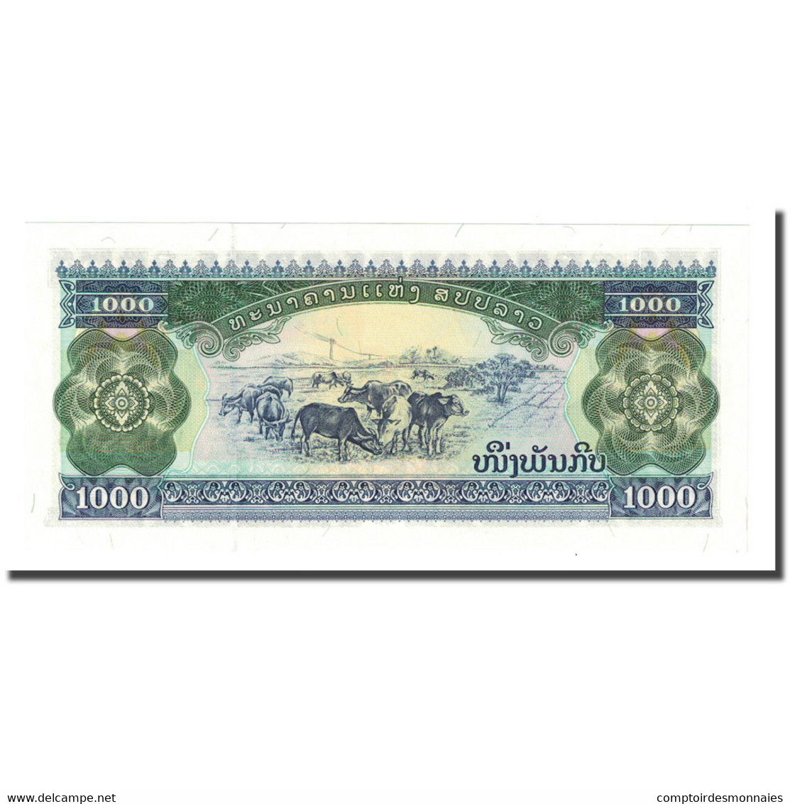 Billet, Lao, 1000 Kip, 1992-1996, KM:32r, NEUF - Laos