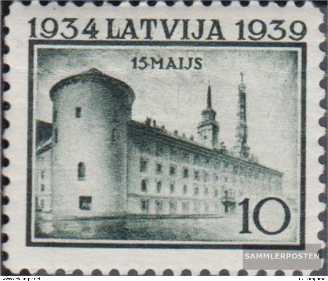 Latvia 273 Unmounted Mint / Never Hinged 1939 State President Ulmanis - Latvia