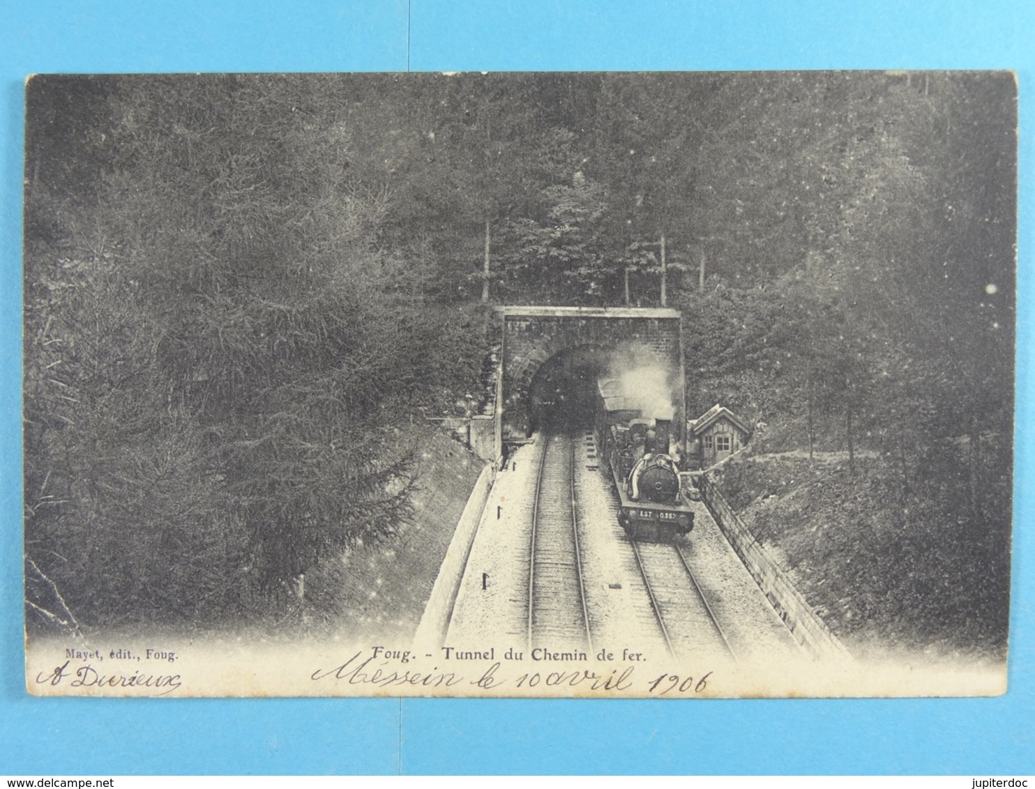 Foug Tunnel Du Chemin De Fer (train) - Foug