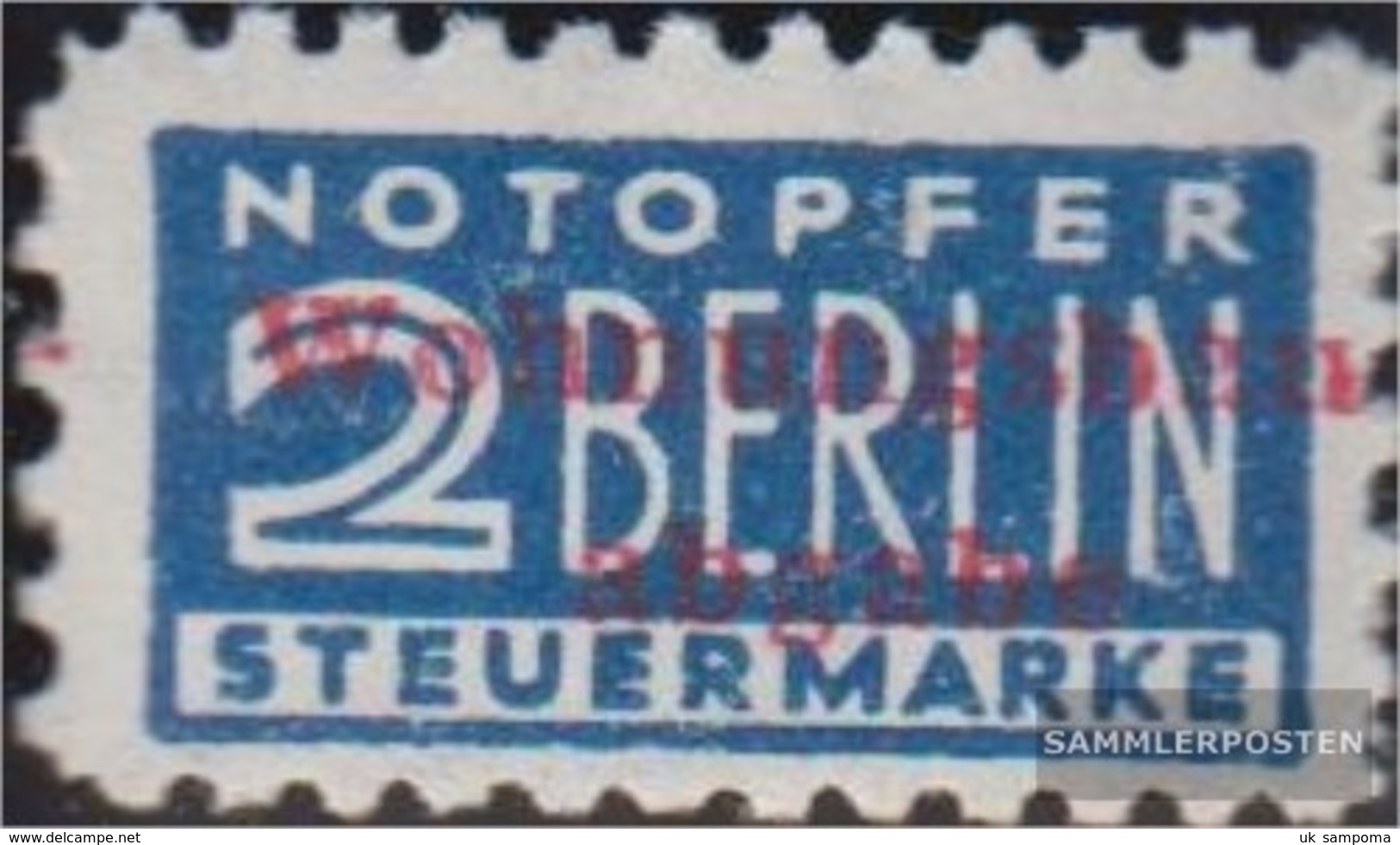 Franz. Zone-Württemberg Z2a (complete Issue) Compulsory Surcharge Fine Used / Cancelled 1949 Housing Supply - Other & Unclassified