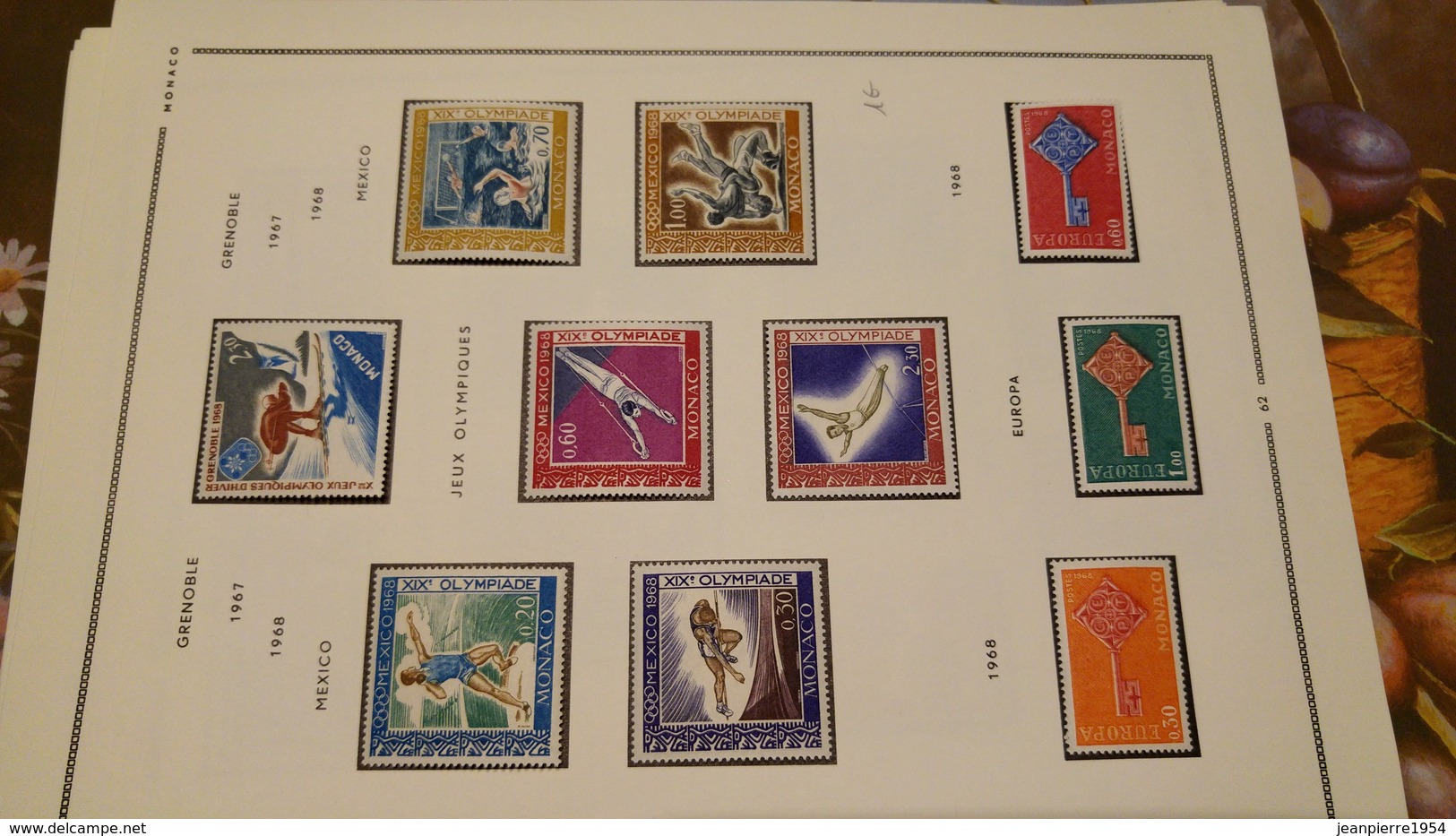 Timbres Monaco Neuf - Collections (with Albums)