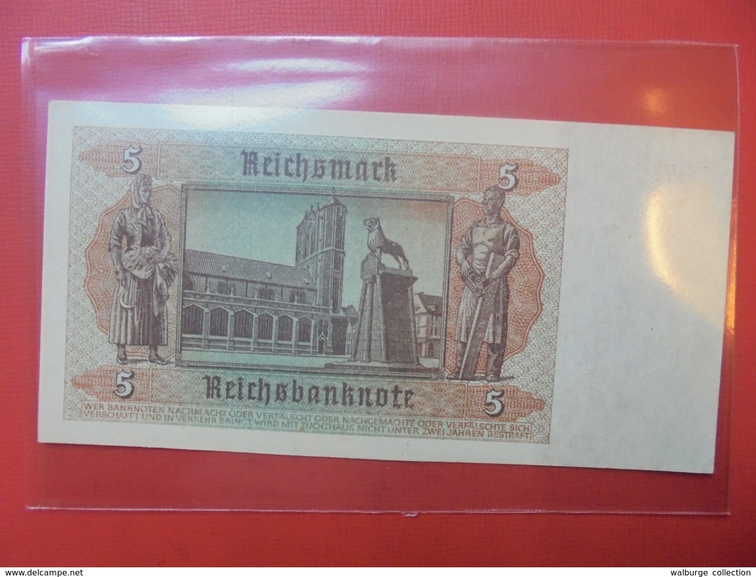 3eme Reich 5 MARK 1942 - 5 Reichsmark