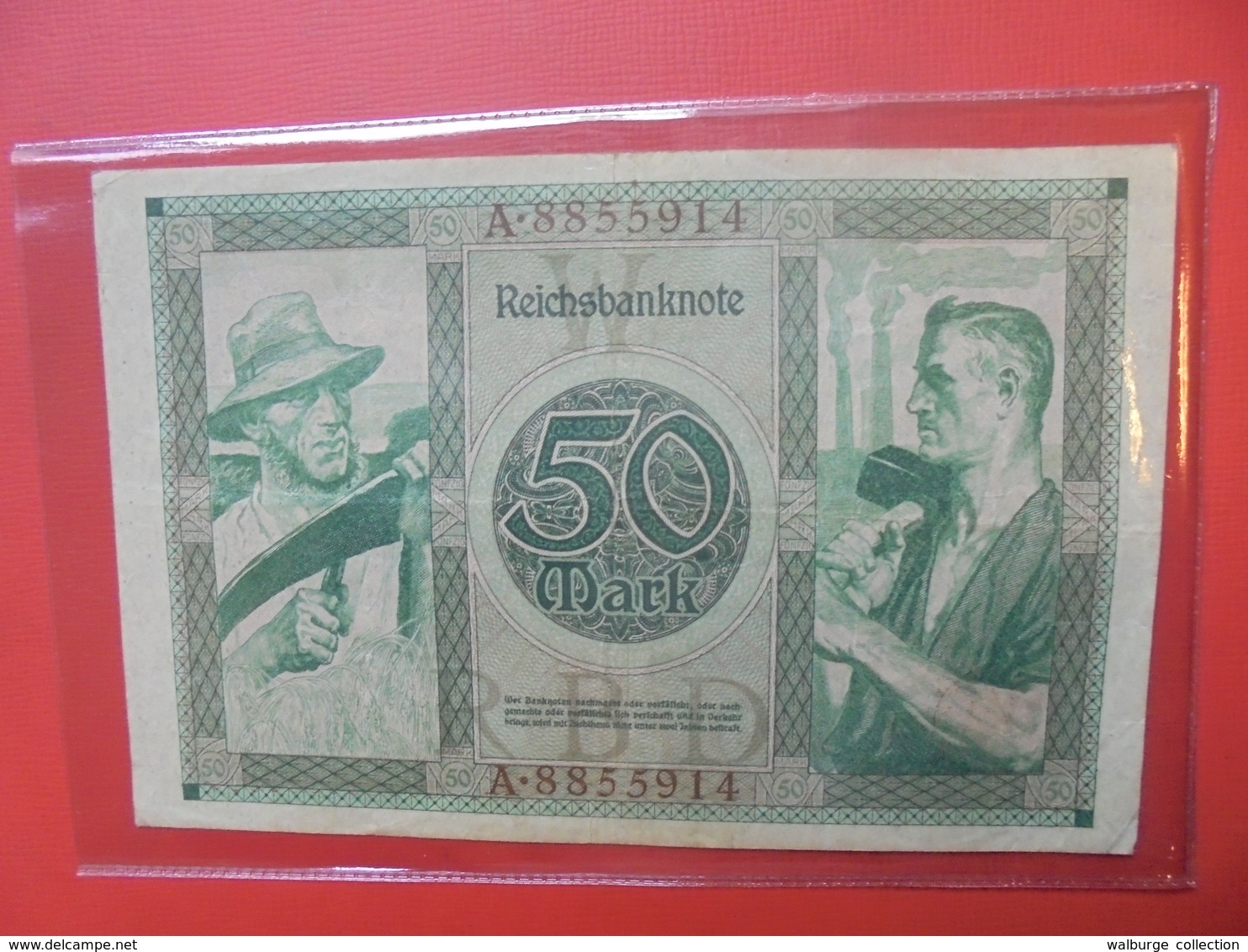 Reichsbanknote 50 MARK 1920 - 50 Mark