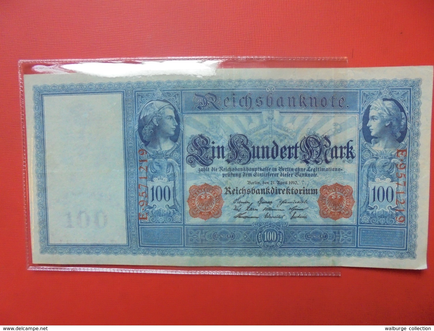 Reichsbanknote 100 MARK 1910 - 100 Mark