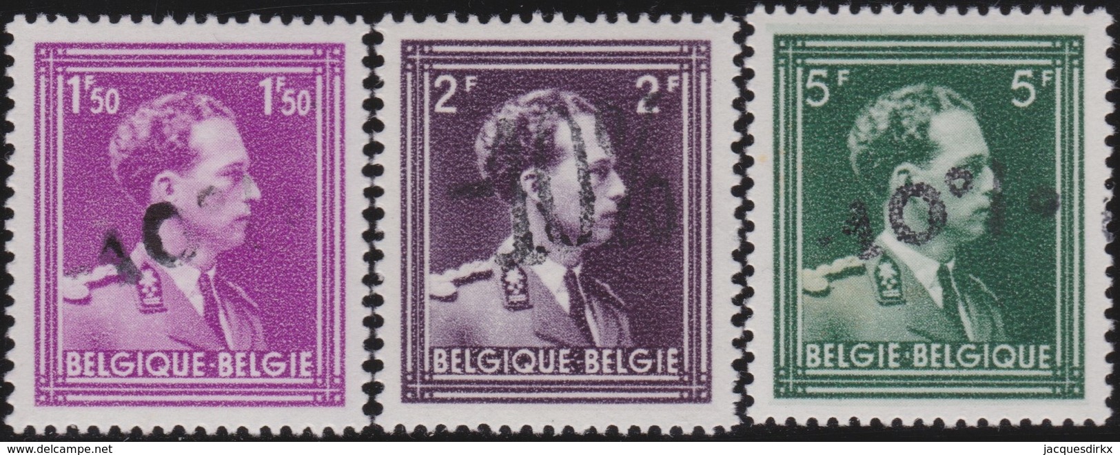 Belgie  .   OBP   .      724  N/O/P        .   **    .  Postfris ZONDER Plakker   .   /  .      Neuf SANS Charniere - Unused Stamps