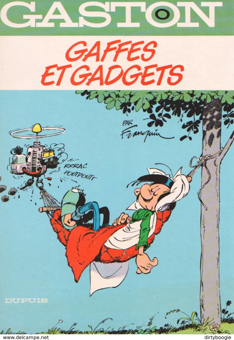 GASTON - 0 - Gaffes Et Gadgets - DUPUIS - Gaston