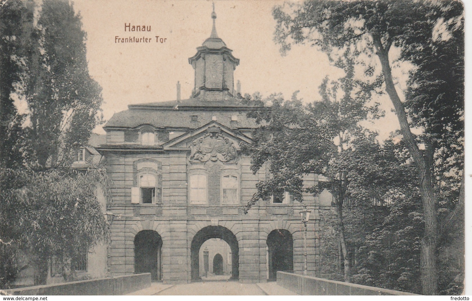 Hanau-Frankfurter Tor.-Feldpostkarte 1916 - Hanau