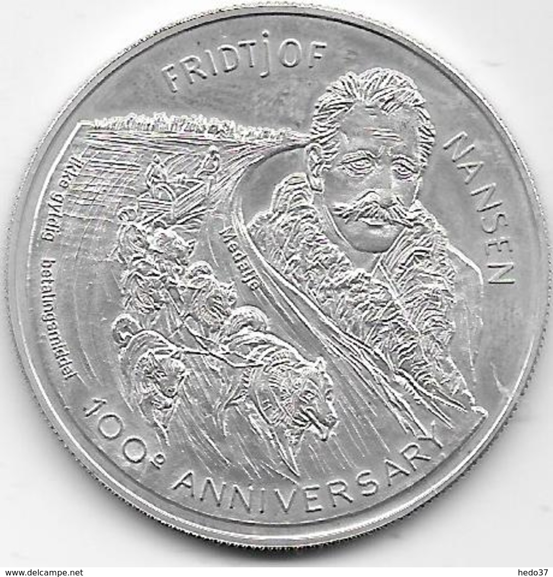 Norvège - 20 Ecus - 1993 - Argent - Norvège