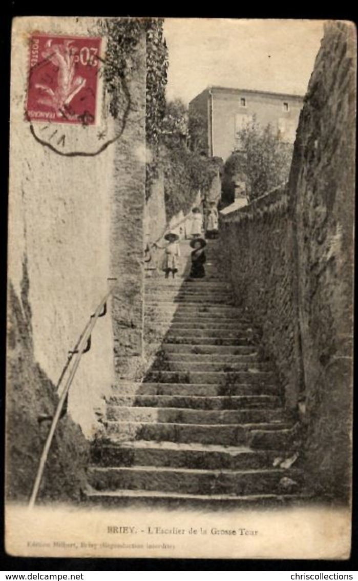 54 - BRIEY - L'Escalier De La Grosse Tour - Briey