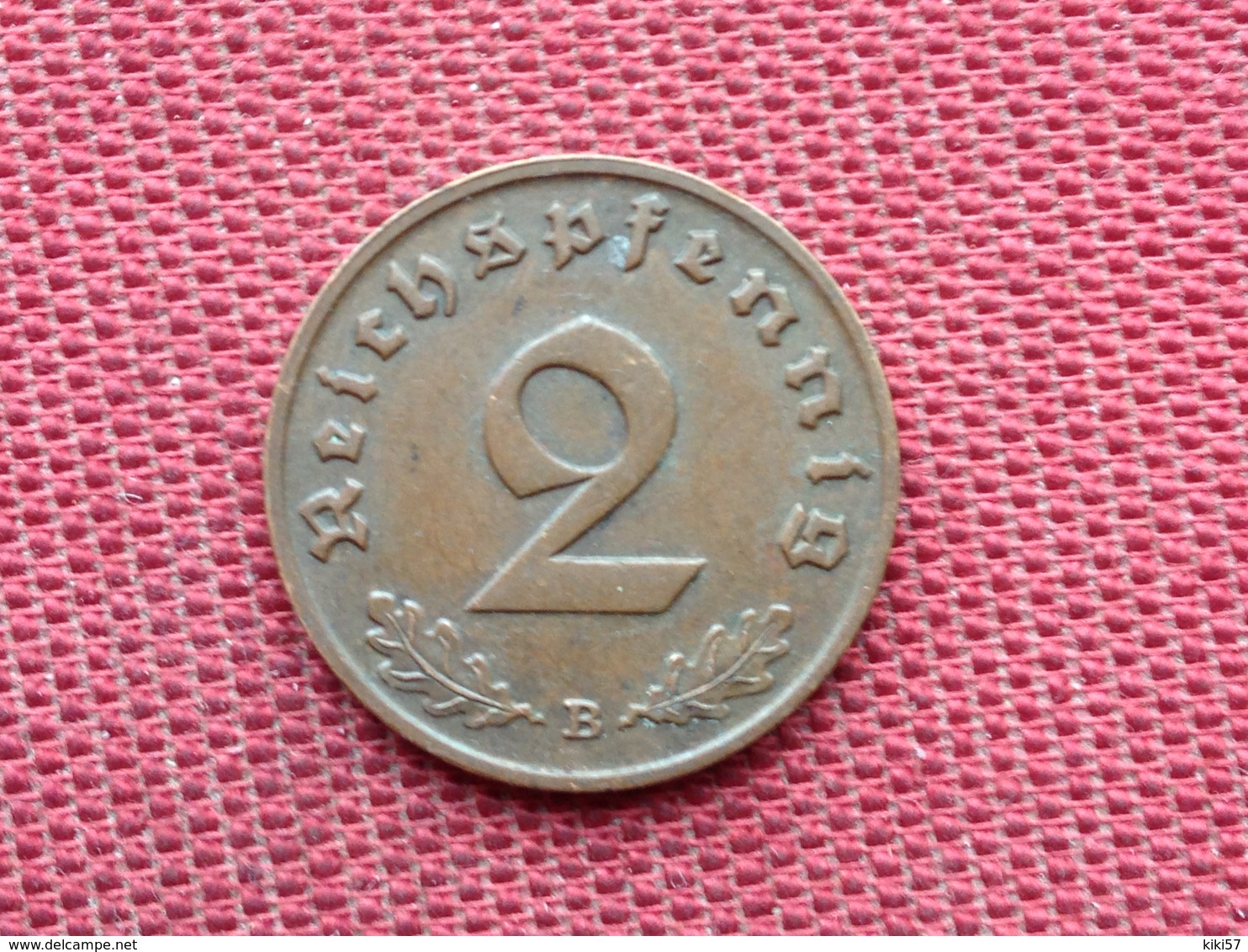 ALLEMAGNE Monnaie 2 Pfennig 1938 B Superbe état - 2 Reichspfennig