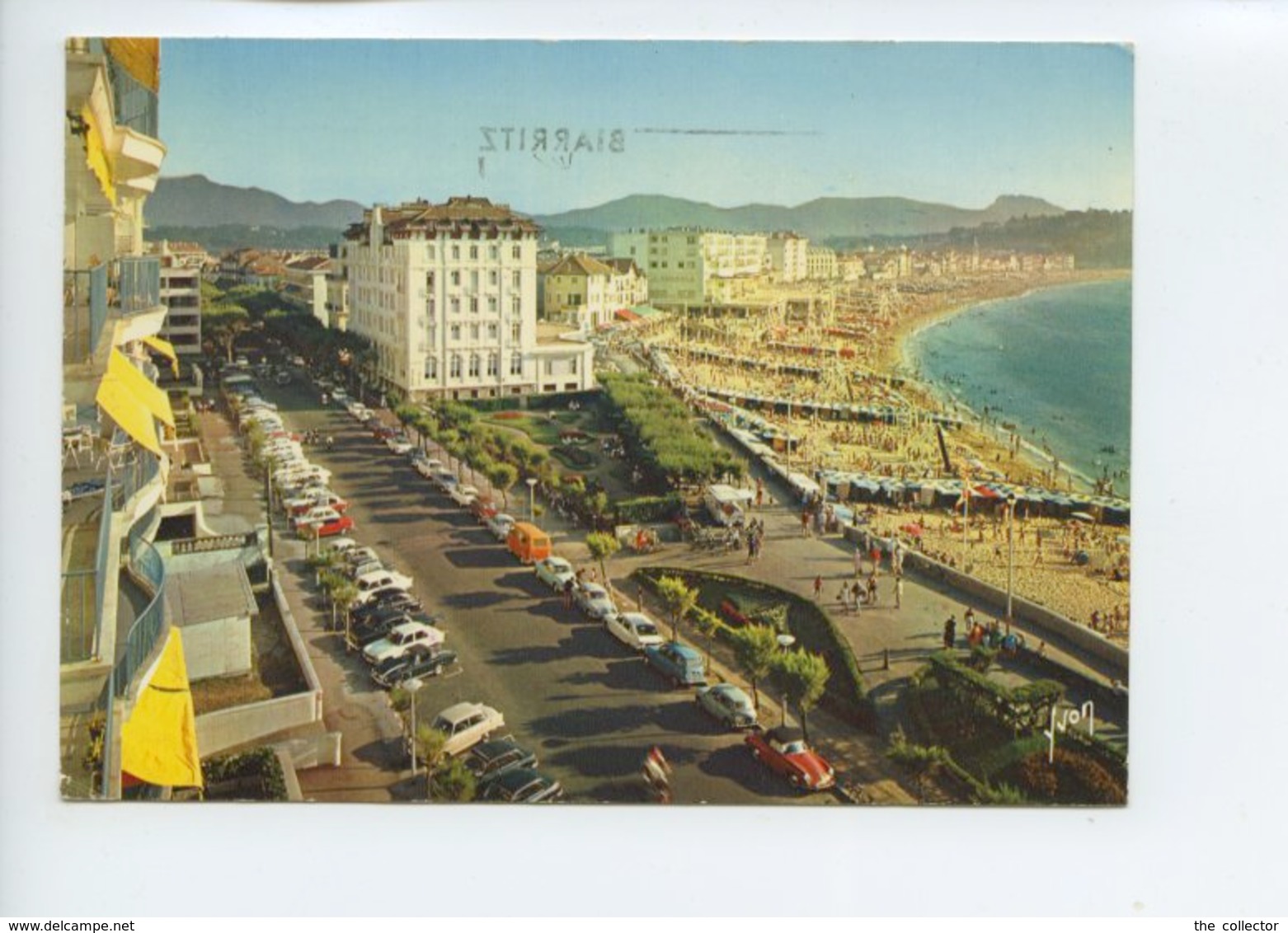 Piece De Collection - Saint Jean De Luz - La Plage Et Boulevard Thiers - Oblit En 1973 - Saint Jean De Luz