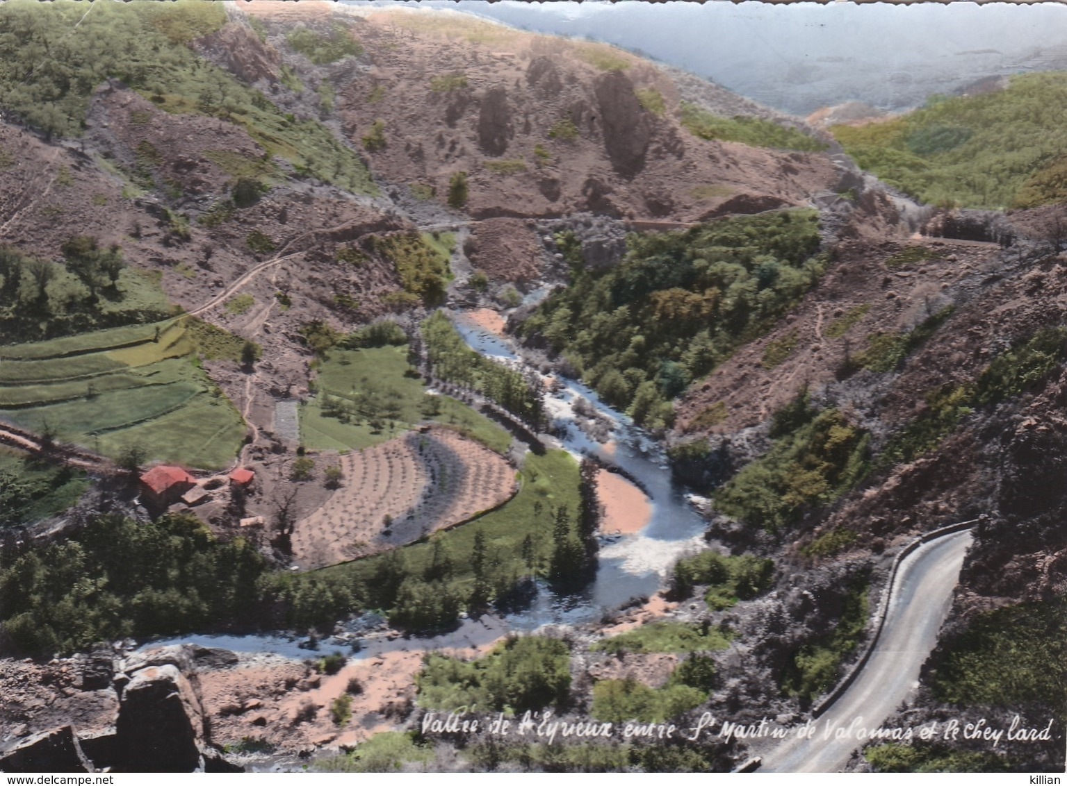 Vallée De L'eyrieux Entre St Martin De Valamas Et Le Cheylard - Saint Martin De Valamas