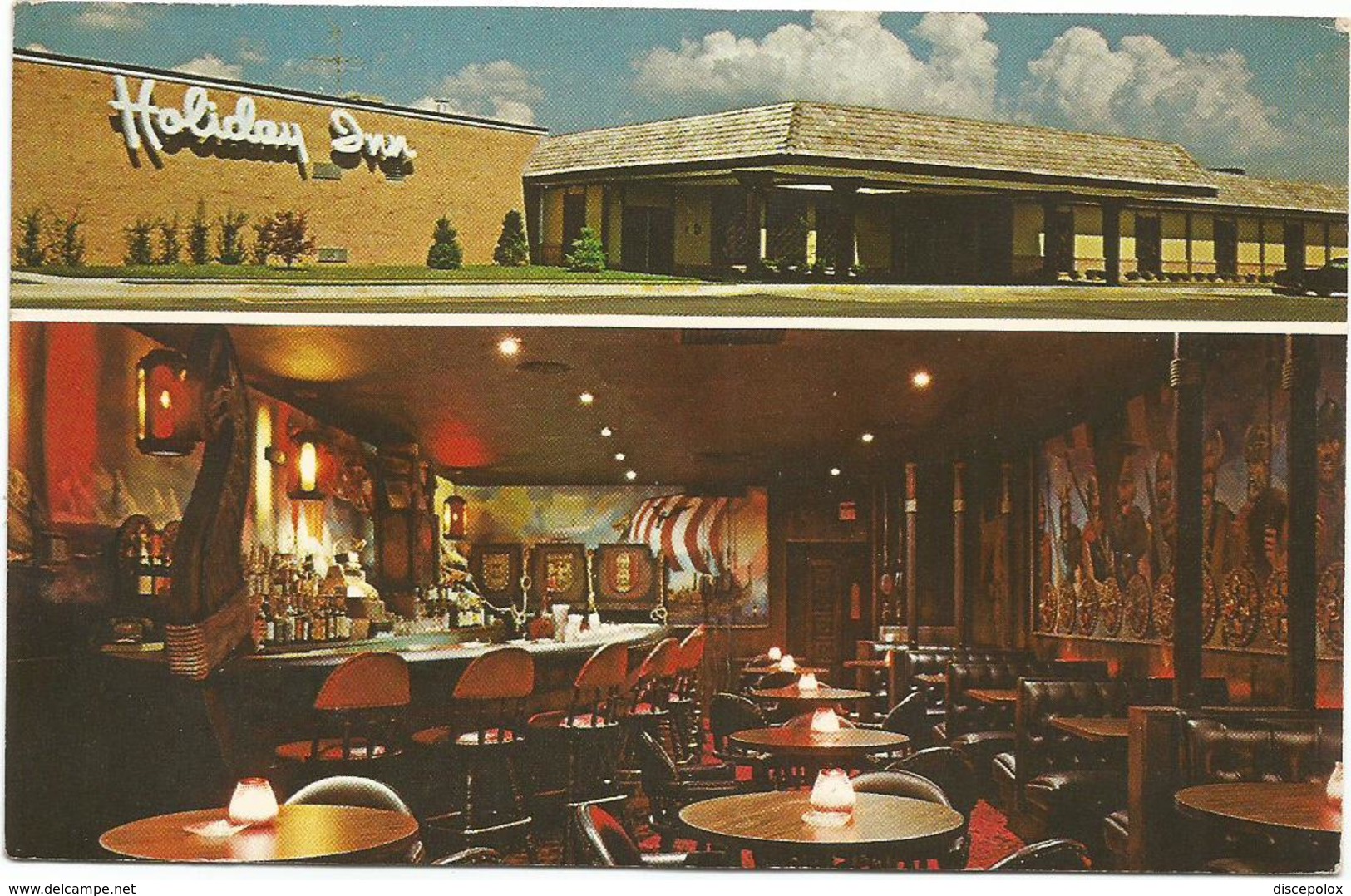 W681 Kentucky - Louisville - Holiday Inn Restaurant - Hurstbourne Line / Viaggiata 1970 - Louisville