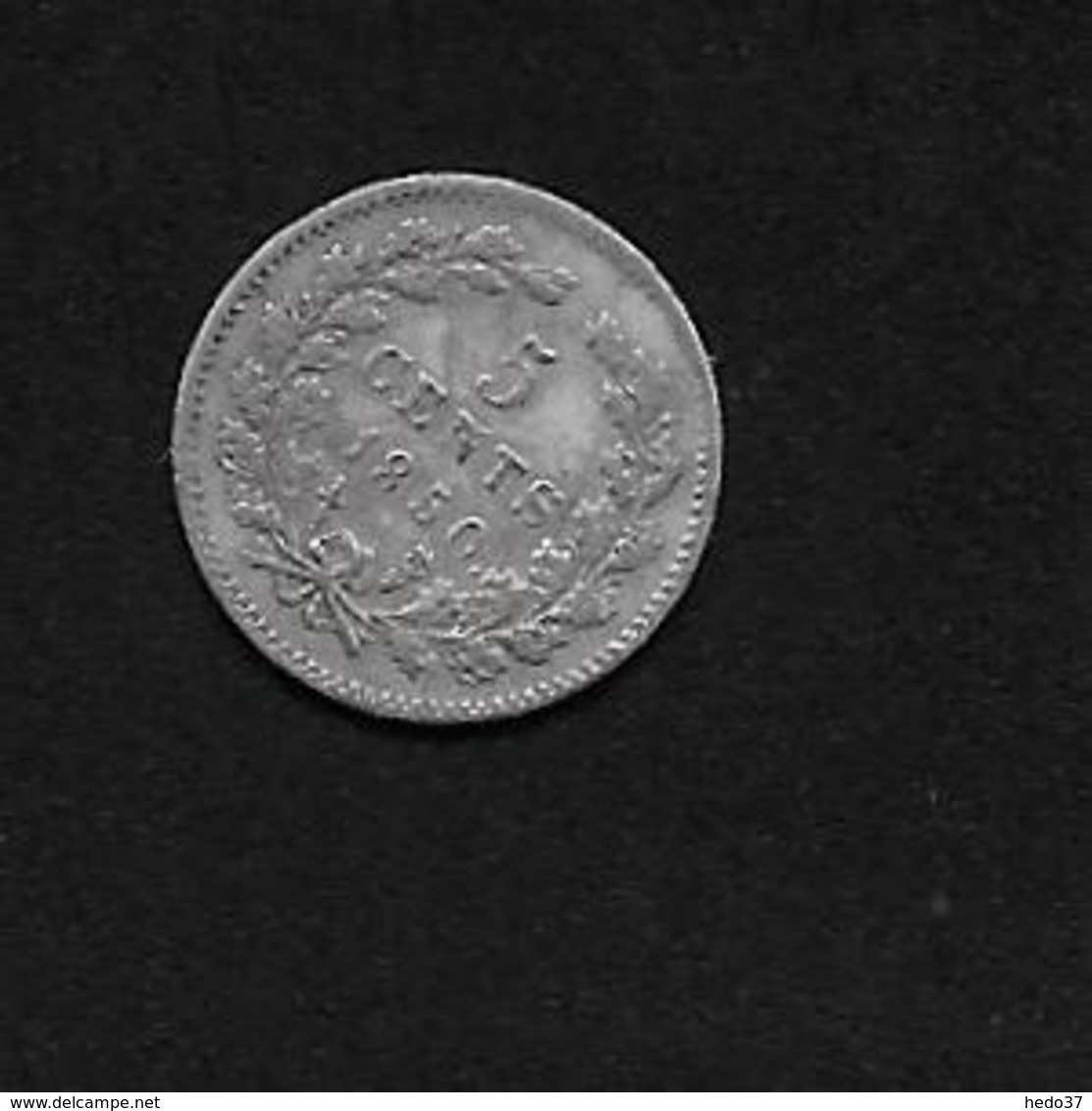 Pays Bas - 5 Cent - 1895 - Argent - 1849-1890 : Willem III