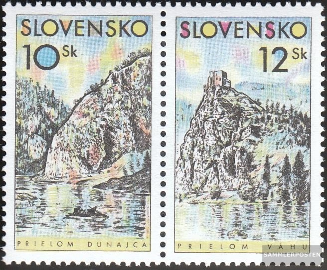 Slowakei 359-360 Coppia (completa Edizione) MNH 2000 Casa - Ungebraucht