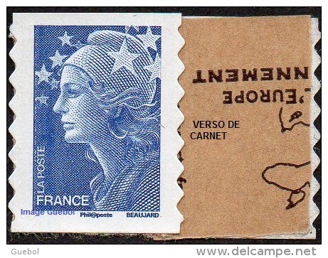 France Autoadhésif ** N°  179 Ou 4201- Marianne De Beaujard De Carnet, Le TVP Bleu - Neufs