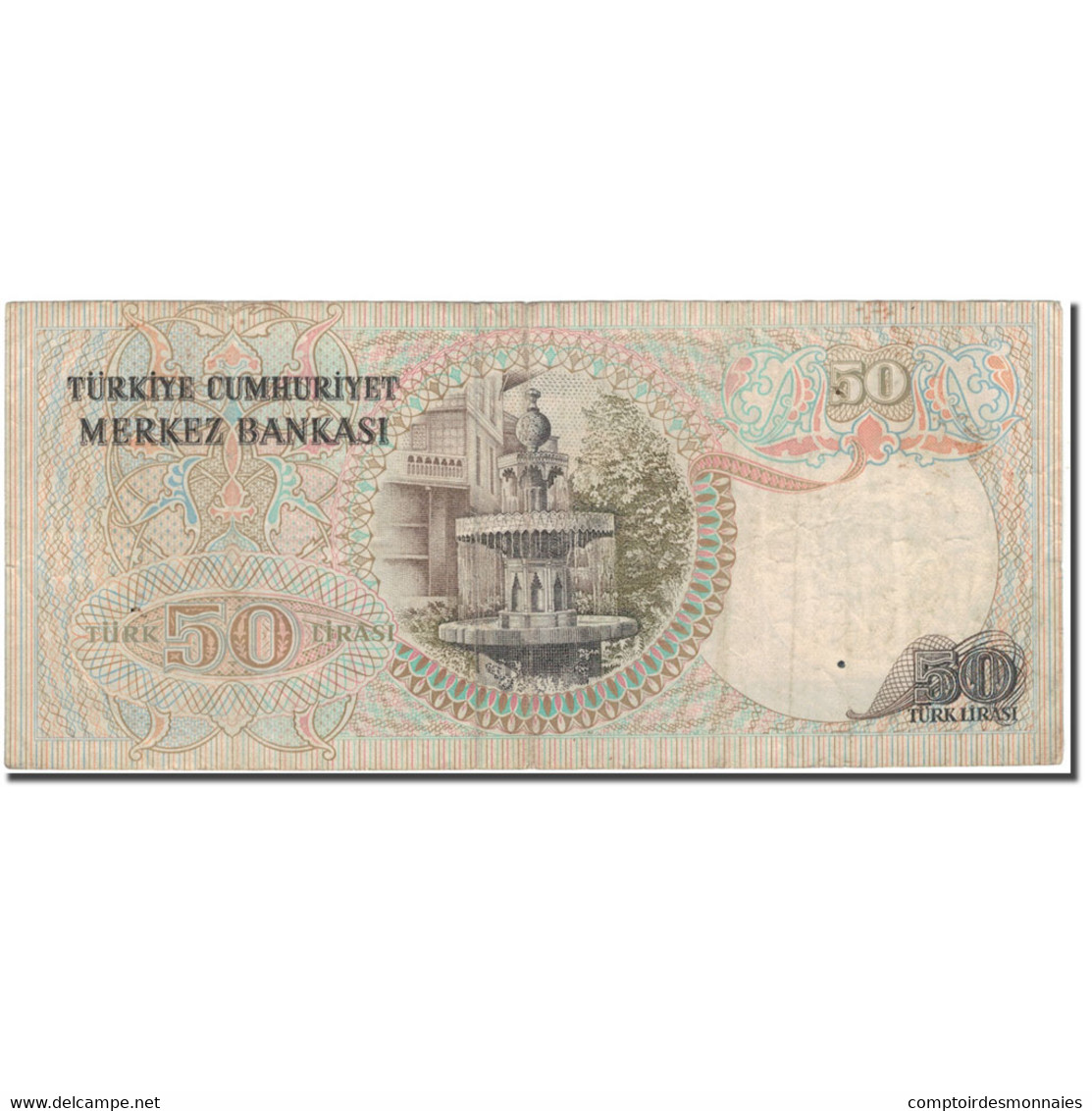 Billet, Turquie, 50 Lira, 1970, KM:188, TB+ - Turquie