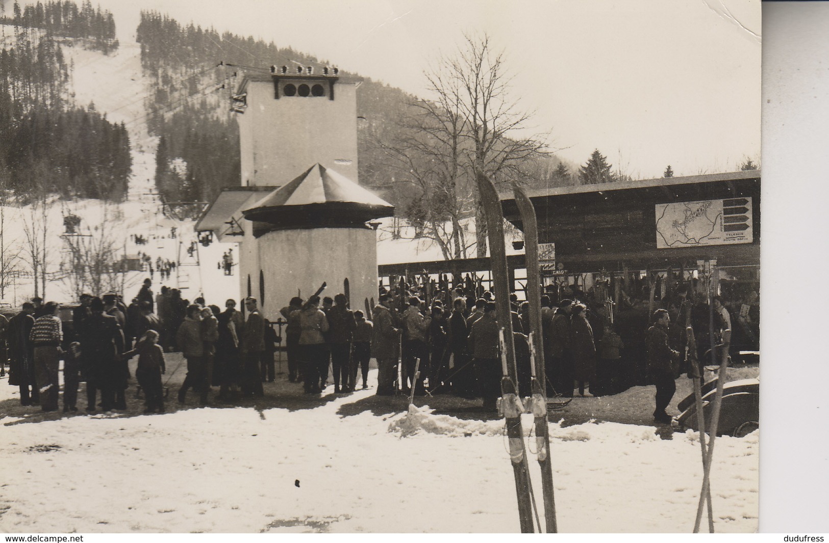 HIVER  DANS LE HAUT DOUBS   TELESIEGE LETABIEF  MONT D OR - Autres & Non Classés