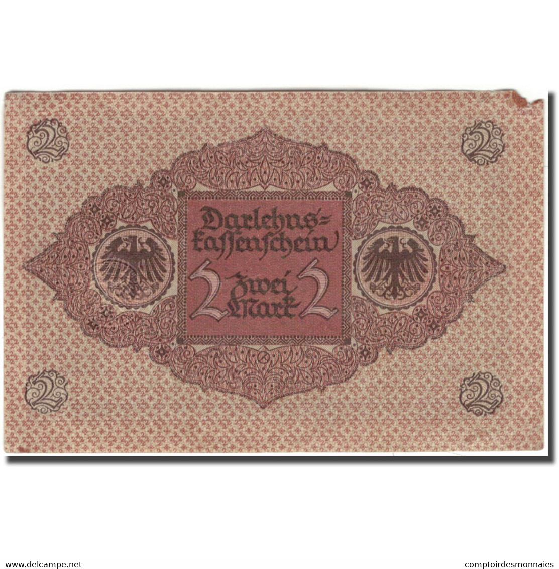 Billet, Allemagne, 2 Mark, 1920-03-01, KM:60, TB+ - 2 Rentenmark