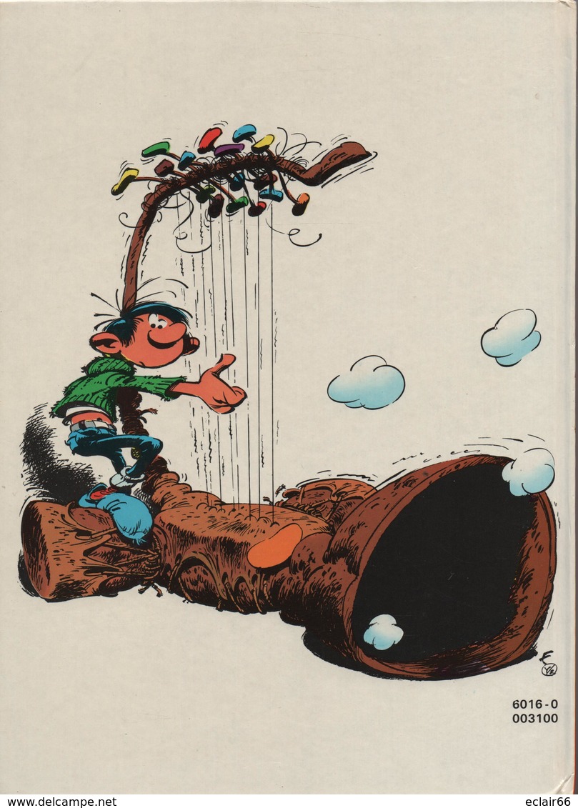 GASTON  « Le Cas LAGAFFE FRANQUIN & DELPORTE Ed. Dupuis Année1977  BD Bande Dessinée Traces De Crayon Couleur - Franquin