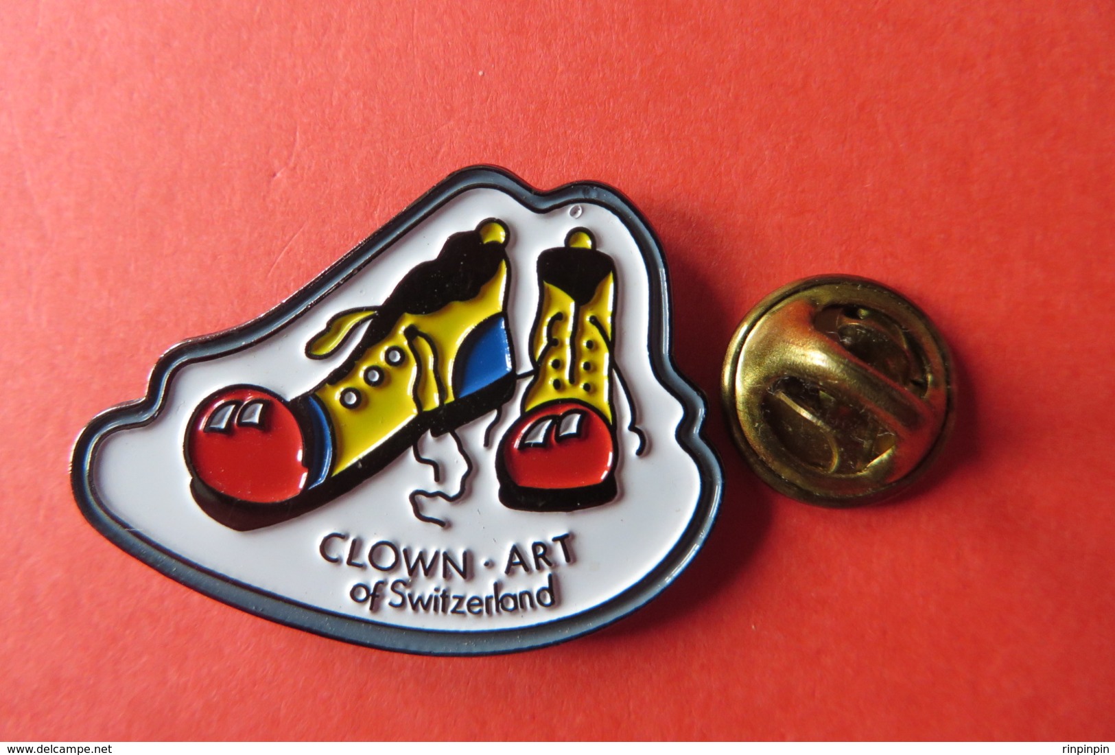 Pin's,CLOWN-ART,soulier,cirque,circus,carnaval,carneval,Suisse - Autres & Non Classés