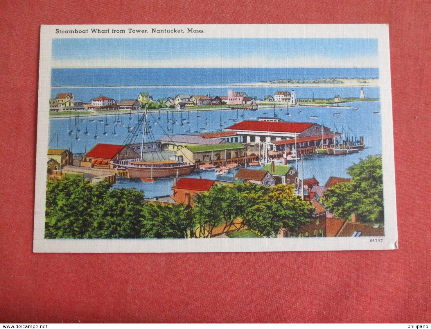 Steamboat Wharf   Massachusetts > Nantucket       Ref 3141 - Nantucket