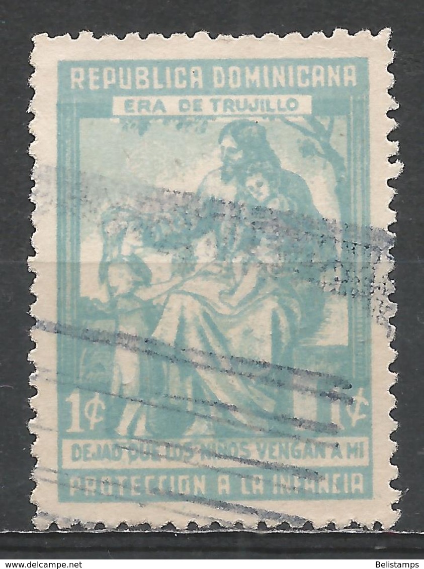 Dominican Republic 1951. Scott #RA13A (U) ''Suffer Little Children To Come Unto Me'' ** Complete Issue - Dominicaine (République)