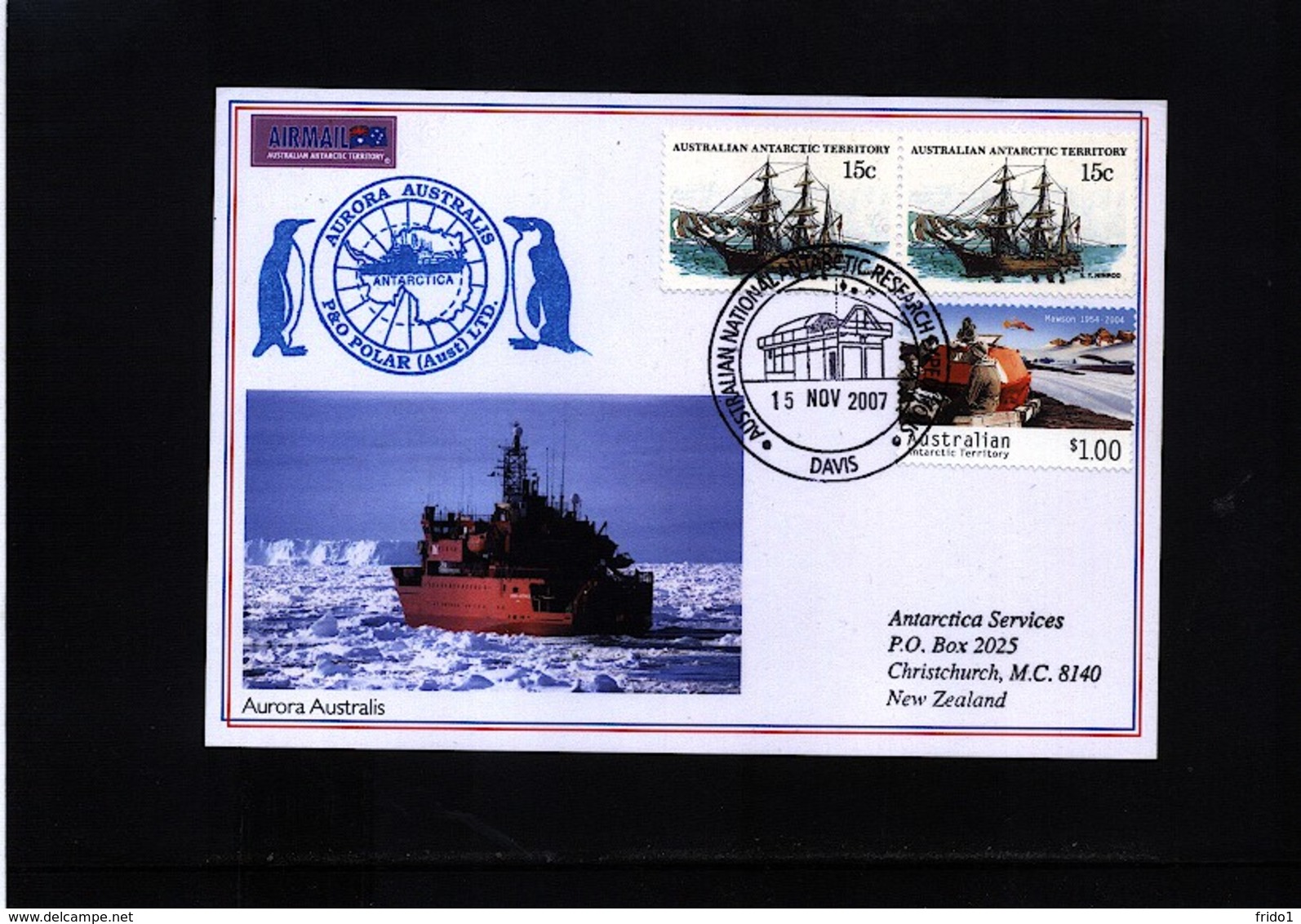 Australian Antarctic Territory 2010 Australian National Antarctic Research Expeditions Davis Interesting Cover - Briefe U. Dokumente
