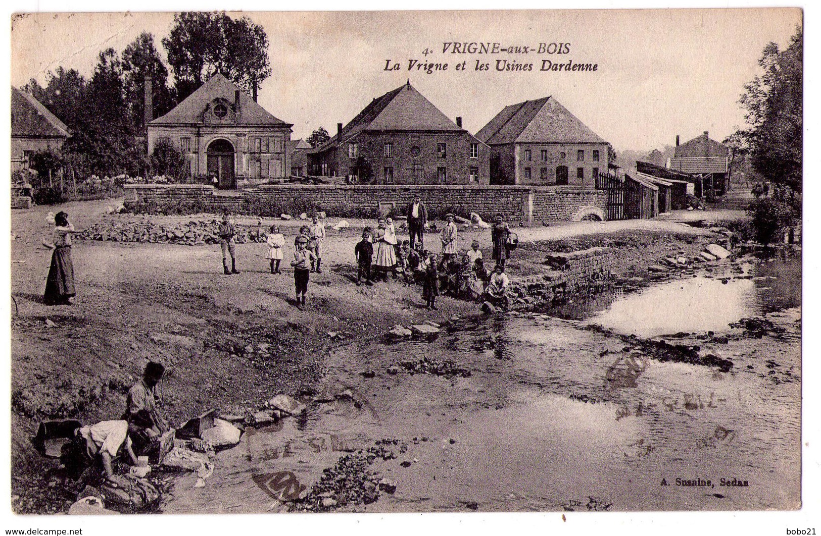 3978 - Vrigne Aux Bois ( 08 ) -  La Vrigne Et Les Usines Dardenne - A.S. à Sedan - N°4 -( - Autres & Non Classés