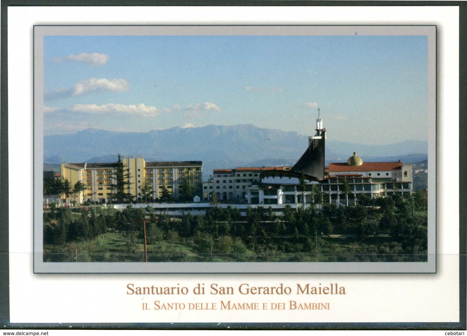 MATERDOMINI (AV) - Santuario S. Gerardo Maiella - Cartolina Non Viaggiata. - Chiese E Cattedrali