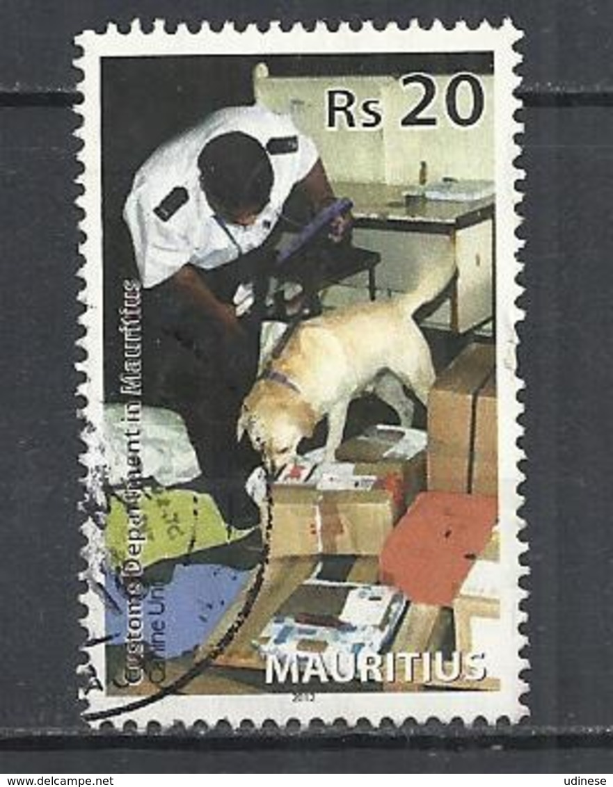 MAURITIUS 2012 - THE CUSTOMS DEPARTMENT - POSTALLY USED OBLITEE GESTEMPELT USADO - Maurice (1968-...)