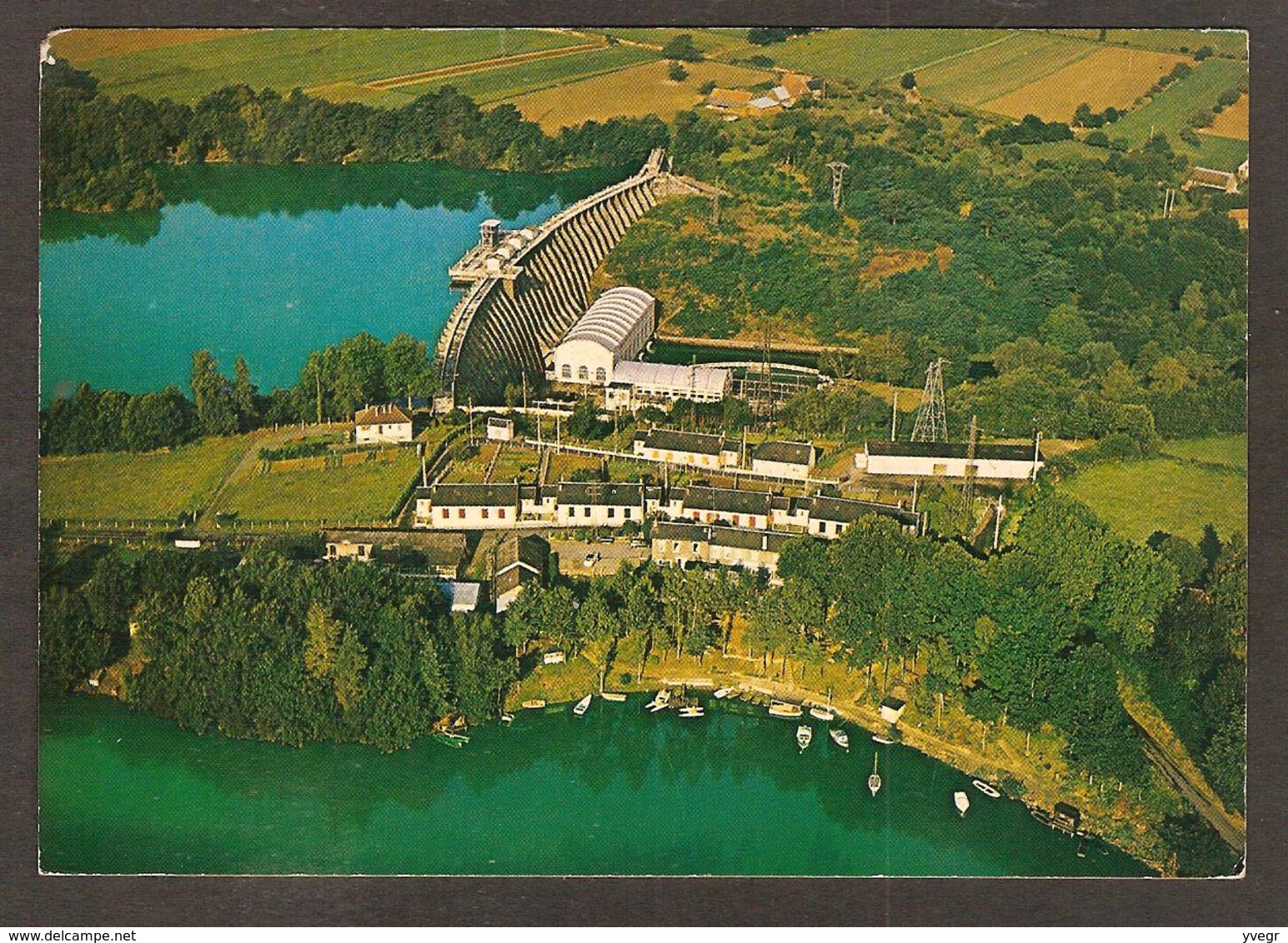 - 210 - Barrage De VEZINS   (50 Manche)  Vue Générale ( Artaud Frères ) - Autres & Non Classés