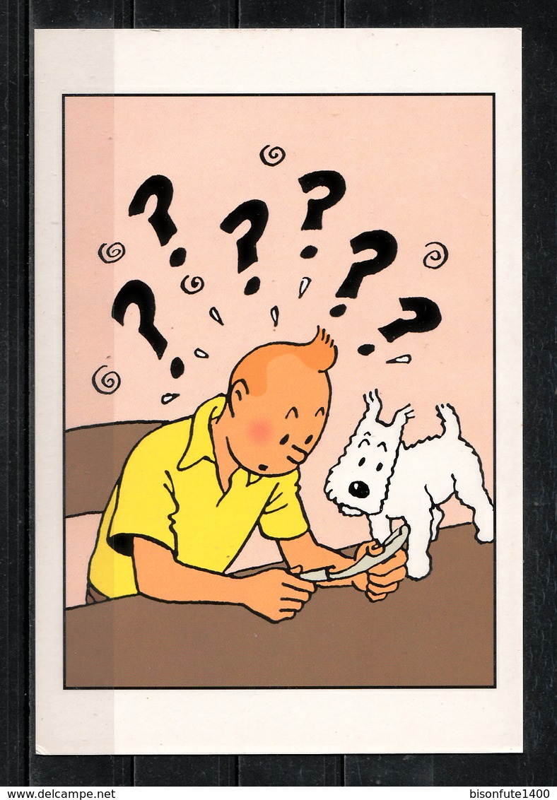 CP Tintin : Edition Hergé/Moulinsart N° 017 ( Recto-Verso ). - Bandes Dessinées