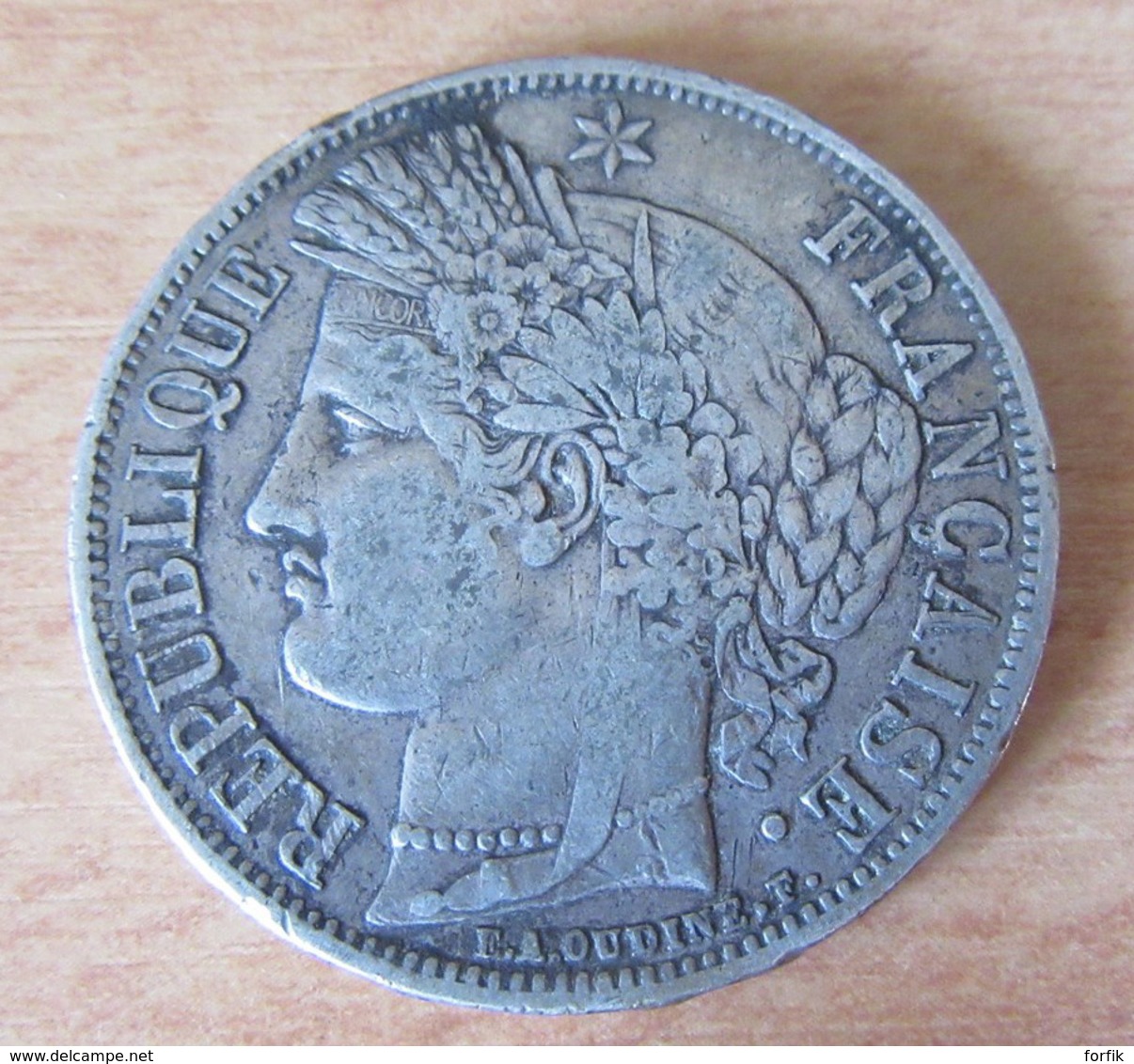 France - Monnaie 5 Francs Cérès 1849 A En Argent - Achat Immédiat - Autres & Non Classés