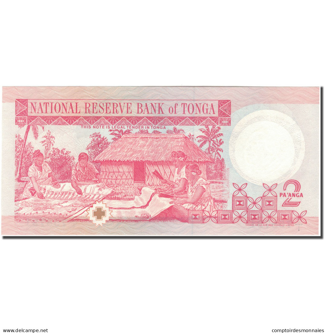 Billet, Tonga, 2 Pa'anga, KM:32a, NEUF - Tonga