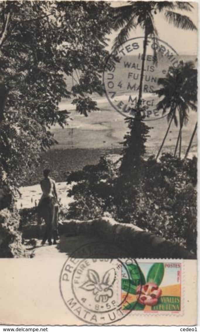 ILES WALLIS FUTUNA  PREMIER JOUR 4 MARS 1958 - Wallis Y Futuna