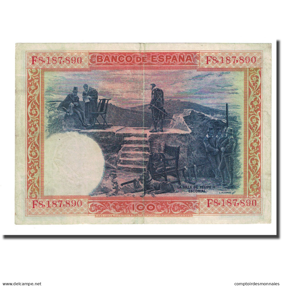 Billet, Espagne, 100 Pesetas, 1925-07-01, KM:69c, TB+ - 100 Pesetas