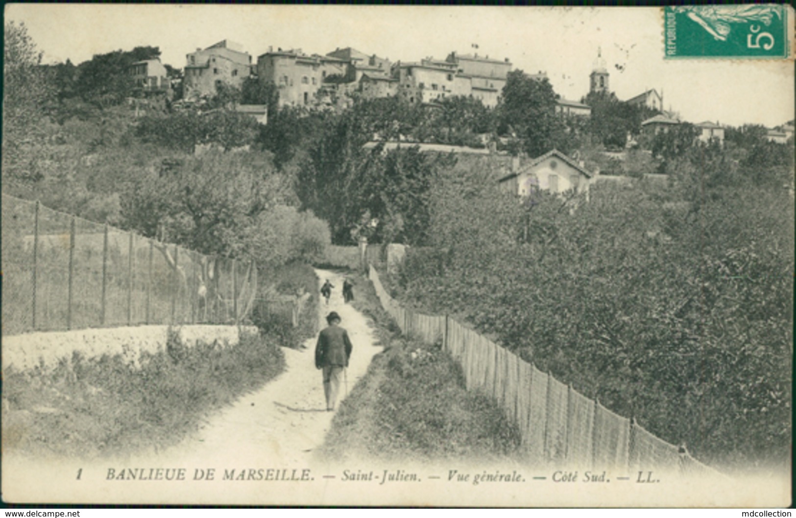 13 MARSEILLE / Saint-Julien Vue Générale / - Saint Barnabé, Saint Julien, Montolivet