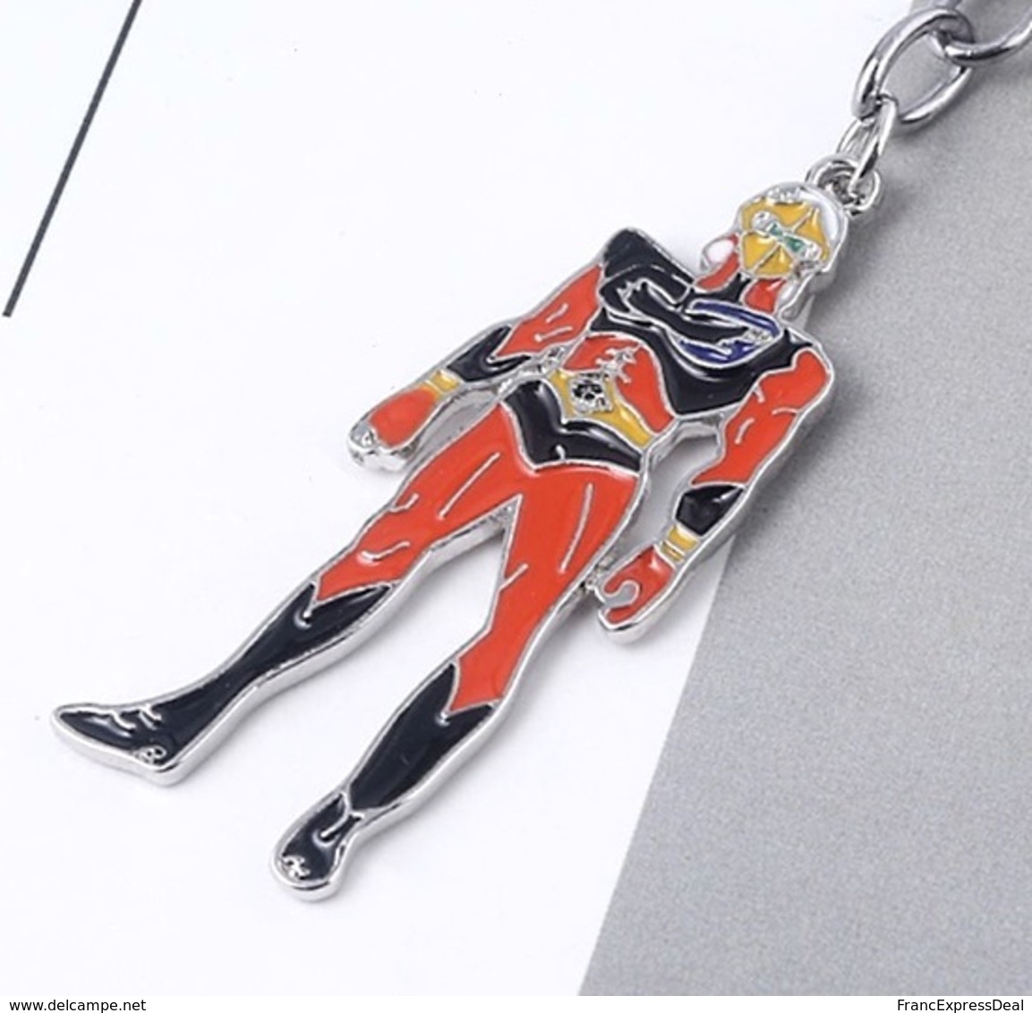 1 Porte Clés NEUF En Métal ( Keychain ) - Manga Goldorak Grendizer Actarus 5 Cm ! - Porte-clefs