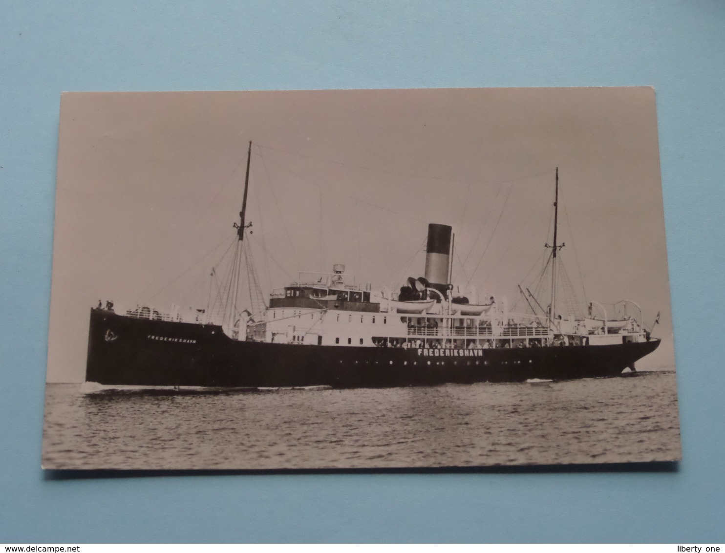 S.S. " FREDERIKSHAVN " ( Det Forenede Dampskibs-Selskab ) Anno 19?? ( Zie/voir Photo ) ! - Koopvaardij