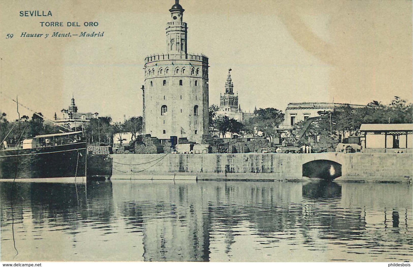 ESPAGNE  SEVILLA   Torre Del  Oro - Sevilla