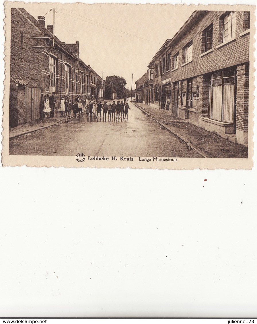 LEBBEKE H.KRUIS.-LANGE MINNESTRAAT. - Lebbeke