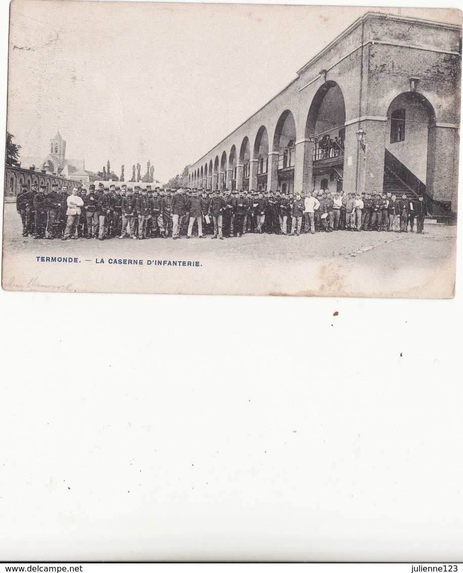 TERMONDE.-LA CASERNE D'INFANTERIE. - Dendermonde