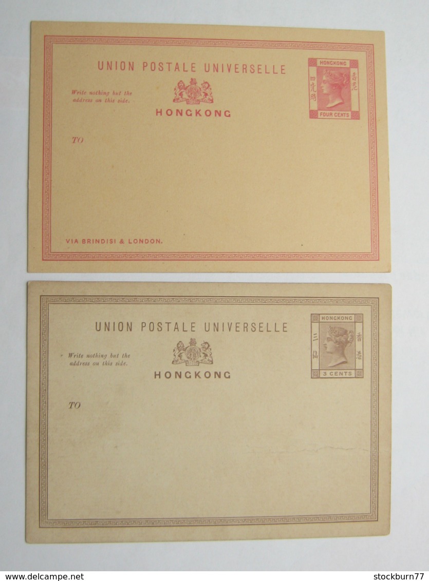 2  Ganzsachen  Ungebraucht - Postal Stationery