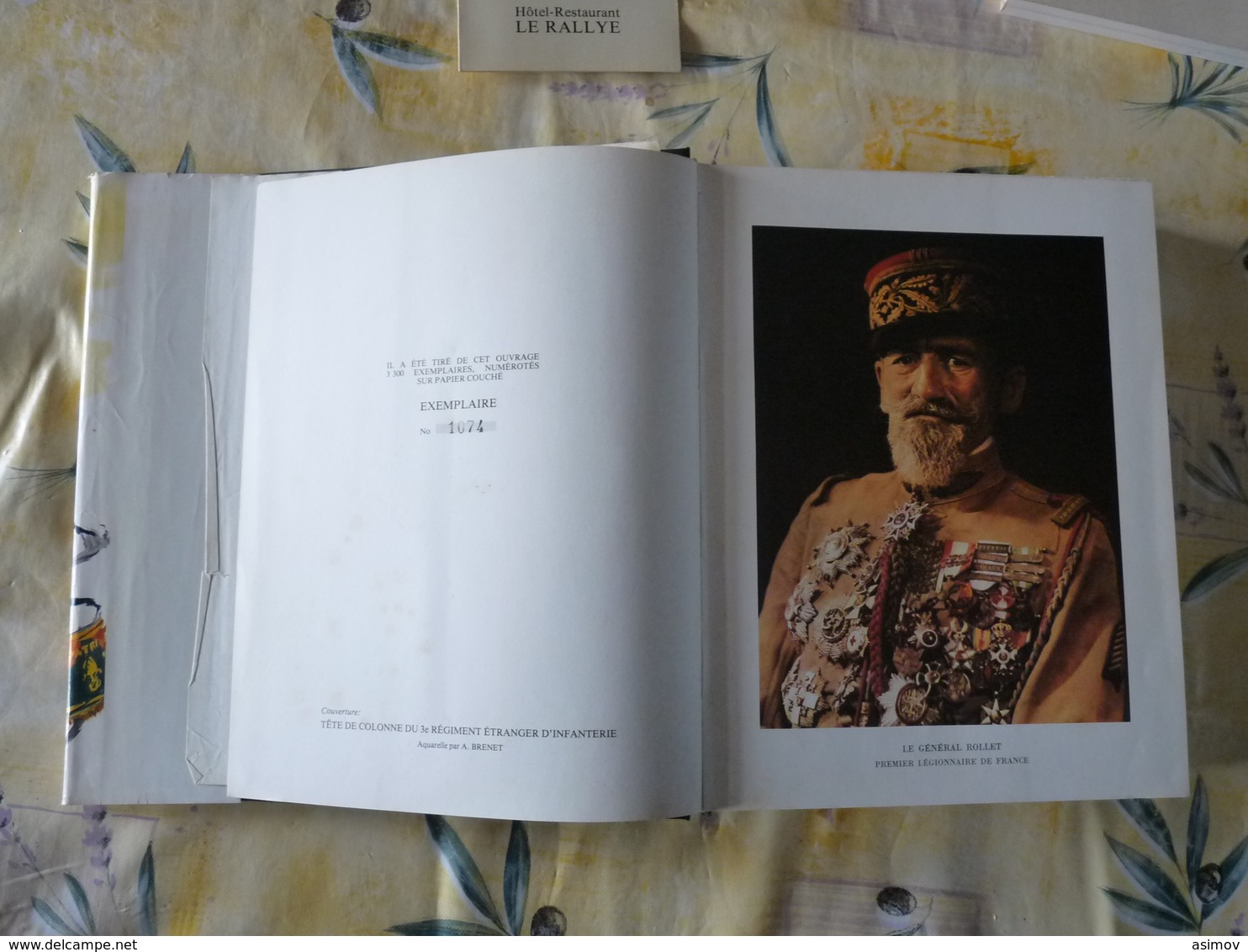 Le Livre D'or De La Légion étrangère édition Du 150ème Anniversaire (1831-1961) N° 1074sur 3300 Sur Papier Couché (C) - History