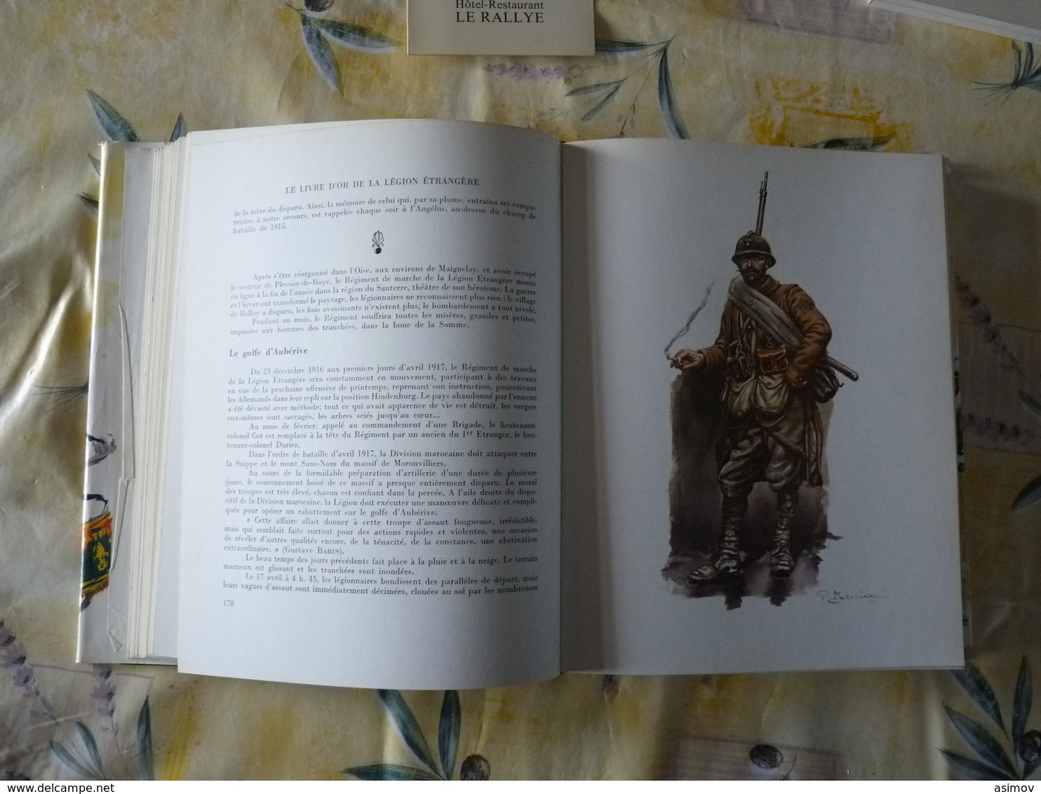 Le Livre D'or De La Légion étrangère édition Du 150ème Anniversaire (1831-1961) N° 1074sur 3300 Sur Papier Couché (C) - History