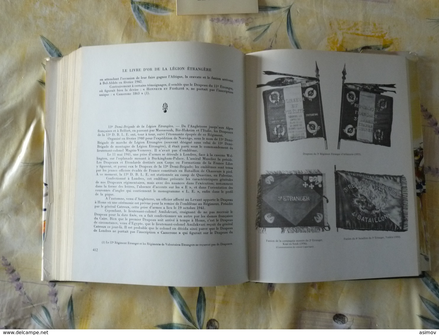 Le Livre D'or De La Légion étrangère édition Du 150ème Anniversaire (1831-1961) N° 1074sur 3300 Sur Papier Couché (C) - History